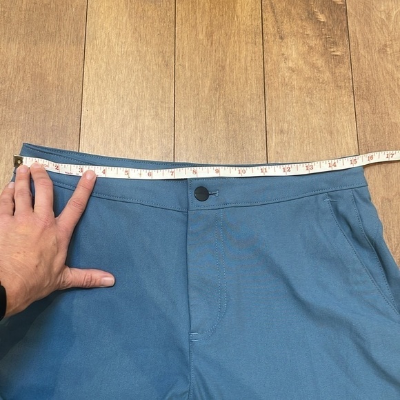 PERRY ELLIS men’s Slim Fit Tech Joggers blue pockets and elasticized cuffs sz S - Picture 12 of 13